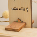 遊木時光 WOOD TIME 台湾ミニ風景 木製スマホスタンド タピオカミルクティー｜台灣微風景木製手機架 珍珠奶茶