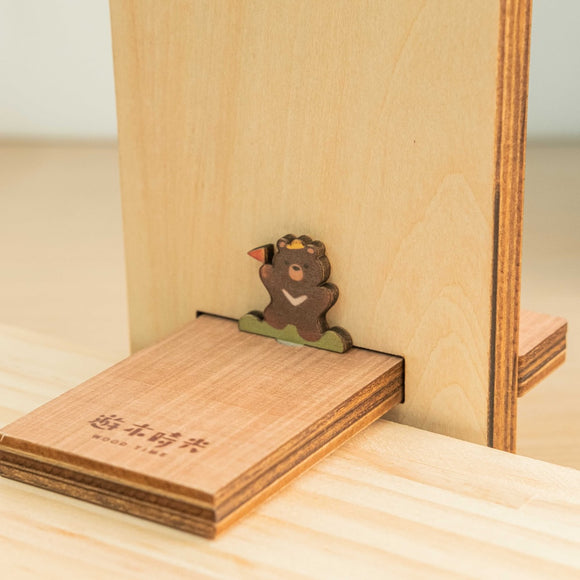 遊木時光 WOOD TIME 台湾ミニ風景 木製スマホスタンド 高雄｜台灣微風景木製手機架 高雄慢旅