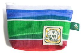 猴子設計 Monkey Design 台湾漁師網バッグ地 コインケース（ポーチ・小銭入れ） 平安ランタン（天燈）（台湾カラー）｜寶島包 平安天燈（茄芷）