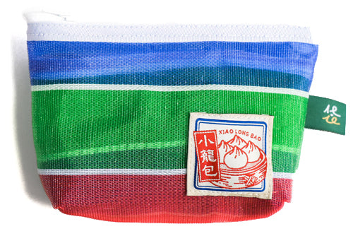 猴子設計 Monkey Design 台湾漁師網バッグ地 コインケース（ポーチ・小銭入れ） 小籠包（台湾カラー）｜寶島包 小籠包（茄芷）