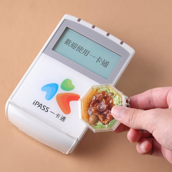 ⁡数量限定 レア台湾交通系ICカード（iPASS 一卡通） 台鉄弁当（パーコー弁当）｜台鐵 招牌排骨便當造型一卡通