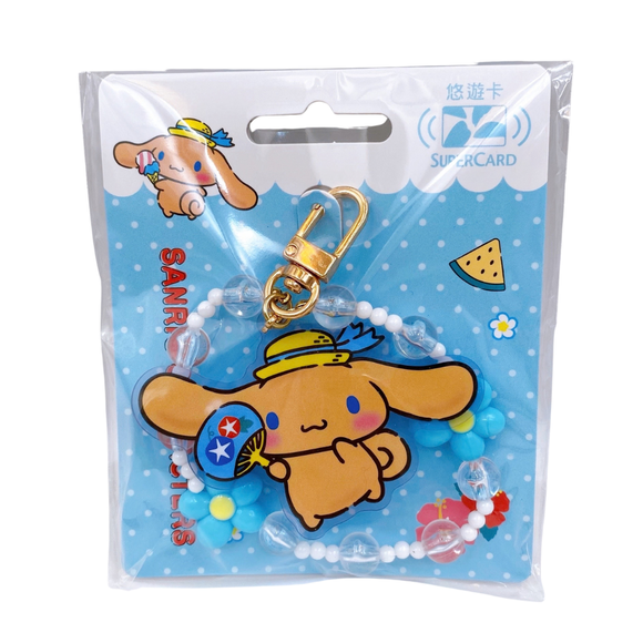 数量限定 レア台湾交通系ICカード サンリオキャラクターズ 日焼けシリーズ シナモロール SuperCard 造形悠遊カード（ユーユーカード）｜三麗鷗烤焦系列SuperCard造型悠遊卡 大耳狗