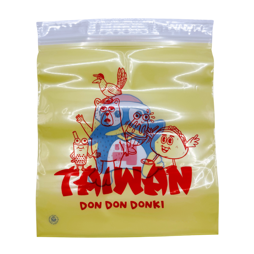台湾ドン・キホーテ限定 Donki x TMpaintチャック付き袋（ドンペン
