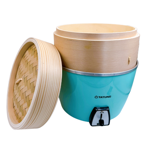 〈身のみ〉サイズぴったり！大同電鍋専用竹蒸籠（せいろ）10人・11人前・Lサイズ適合