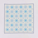 印花楽 風呂敷 花火 ムーンブルー｜包布巾 煙火 月色藍