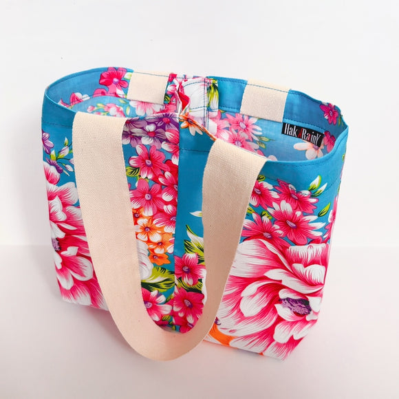 Hakka Rainy 客家花布 ドリンクバッグ（2杯用）｜花布雙杯飲料提袋｜台湾花布