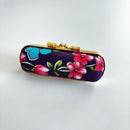 Hakka Rainy 客家花布 がま口印鑑ケース｜口金印章盒｜台湾花布