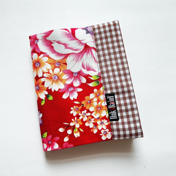 Hakka Rainy 客家花布 ブックカバー（A6サイズ・四六判・単行本）｜客家花布書衣（書套）｜台湾花布