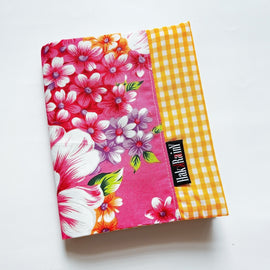Hakka Rainy 客家花布 ブックカバー（A6サイズ・四六判・単行本）｜客家花布書衣（書套）｜台湾花布