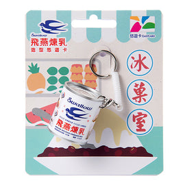 数量限定 レア台湾交通系ICカード 飛燕ブランド練乳缶造型ICカード｜飛燕煉乳造型悠遊卡（ユーユーカード）