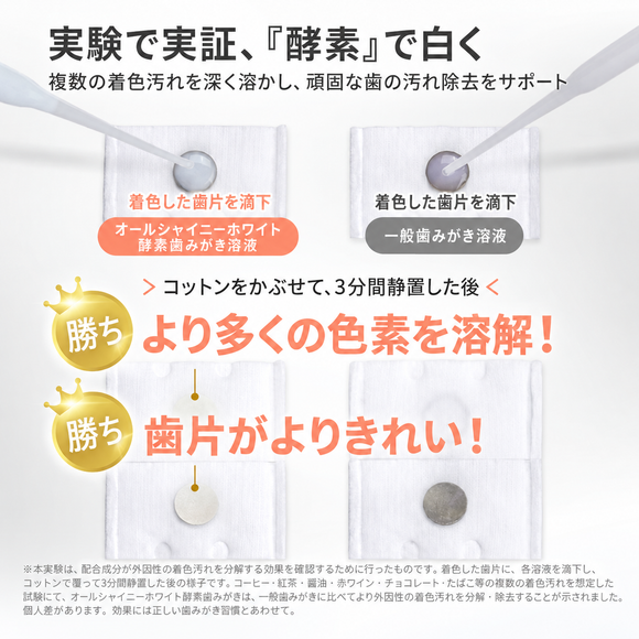 黒人（好來）オールシャイニーホワイト プレミアム酵素 白桃フローラルの香り歯磨き粉（ハミガキ）｜好來全亮白極緻酵素白桃花香牙膏 120g