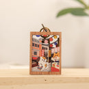遊木時光 WOOD TIME 台湾ミニ風景 木製キーホルダー 大稻埕の街角（迪化街）｜台灣微風景木製鑰匙圈 大稻埕（迪化街）