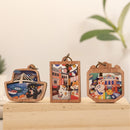 遊木時光 WOOD TIME 台湾ミニ風景 木製キーホルダー ｜台灣微風景木製鑰匙圈