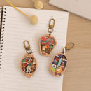 遊木時光 WOOD TIME 台湾ミニ風景 木製キーホルダー ｜台灣微風景木製鑰匙圈