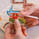 遊木時光 WOOD TIME 台湾風景 木製スタンプ収納セット｜台灣拼風景木製印章收納組