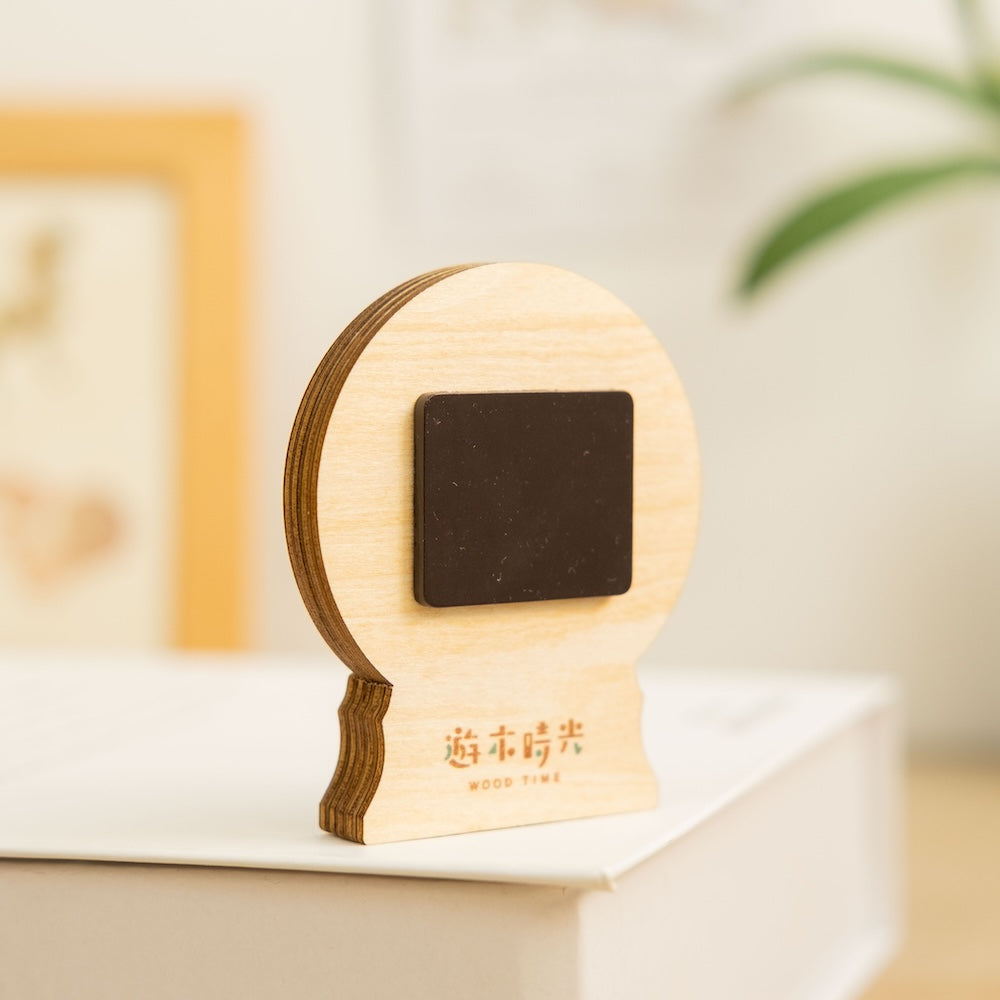 遊木時光 WOOD TIME 台湾ミニ風景 木製マグネット 台北101｜台灣微風景
