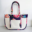 Hakka Rainy 客家花布 ランチバッグ（トートバッグ）｜午餐便當袋（小帆布手提包）｜台湾花布