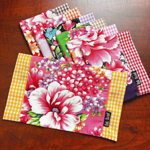 Hakka Rainy 客家花布 ブックカバー（A6サイズ・文庫判）｜客家花布書衣（書套）｜台湾花布