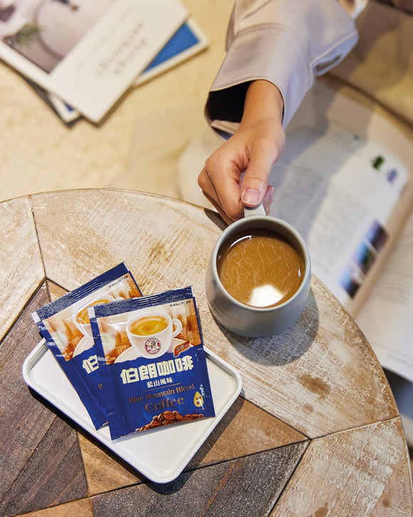 金車 伯朗珈琲 ブラウンコーヒー ブルーマウンテン風味 スティックコーヒー｜伯朗三合一咖啡 藍山風味 30パック入り