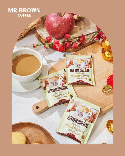 金車 伯朗珈琲 ブラウンコーヒー イタリアンラテ風味 スティックコーヒー｜伯朗三合一咖啡 義式拿鐵風味 30パック入り