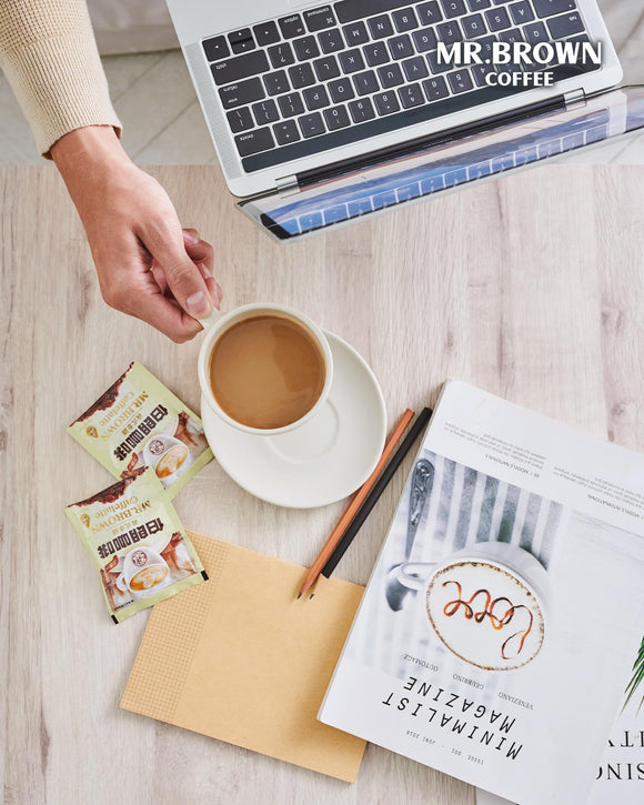 金車 伯朗珈琲 ブラウンコーヒー イタリアンラテ風味 スティックコーヒー｜伯朗三合一咖啡 義式拿鐵風味 30パック入り