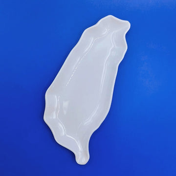 台湾型 メラミン製  小皿 プレート ｜台灣造型盤 約18.7x8.2x1.7cm