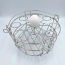 電鍋便利道具 ステンレス製 ⁡3段ラック 蒸しラック 卵蒸しスタンド｜不鏽鋼三段蒸架