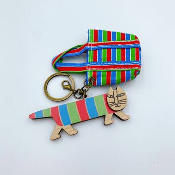 ⁡数量限定 レア台湾交通系ICカード（iPASS 一卡通） LISA LARSON リサ・ラーソン Mikey 台湾 漁師網ナイロンバッグ icカード｜Lisa Larson造型一卡通 Mikey 台灣