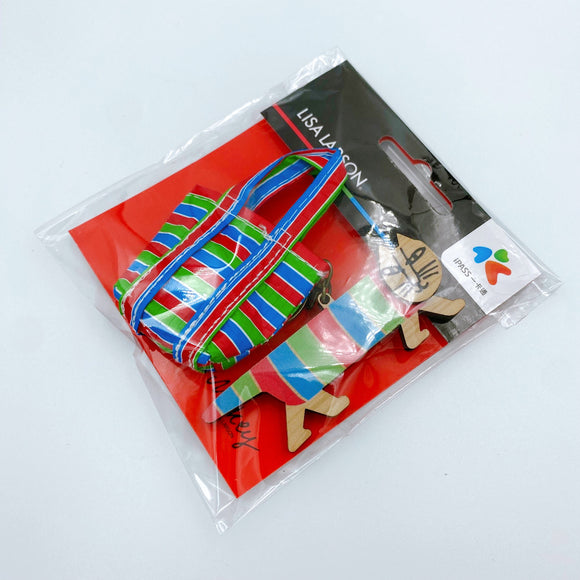 ⁡数量限定 レア台湾交通系ICカード（iPASS 一卡通） LISA LARSON リサ・ラーソン Mikey 台湾 漁師網ナイロンバッグ icカード｜Lisa Larson造型一卡通 Mikey 台灣