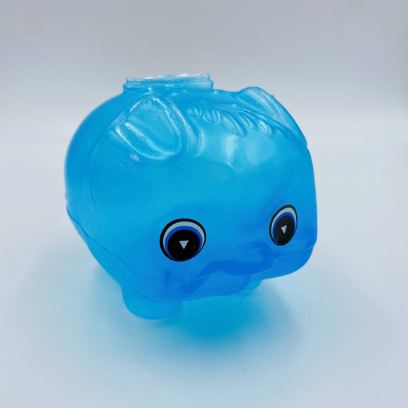 台湾の縁起物 子豚の貯金箱（小）｜カラー：ピンク・ブルー・ゴールド（半透明）｜古早味台灣豬公撲滿 半透明 紅・藍・金黃色