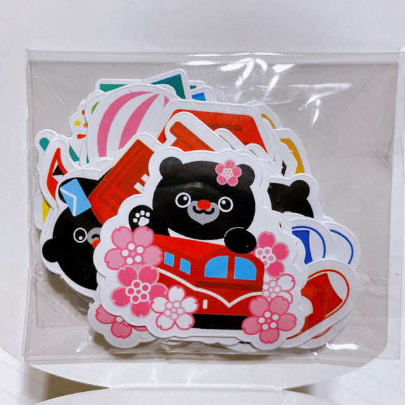 台湾テーマ ステッカーパック 15種類デザインステッカー入（台湾製）｜台灣貼紙包（小籠包）