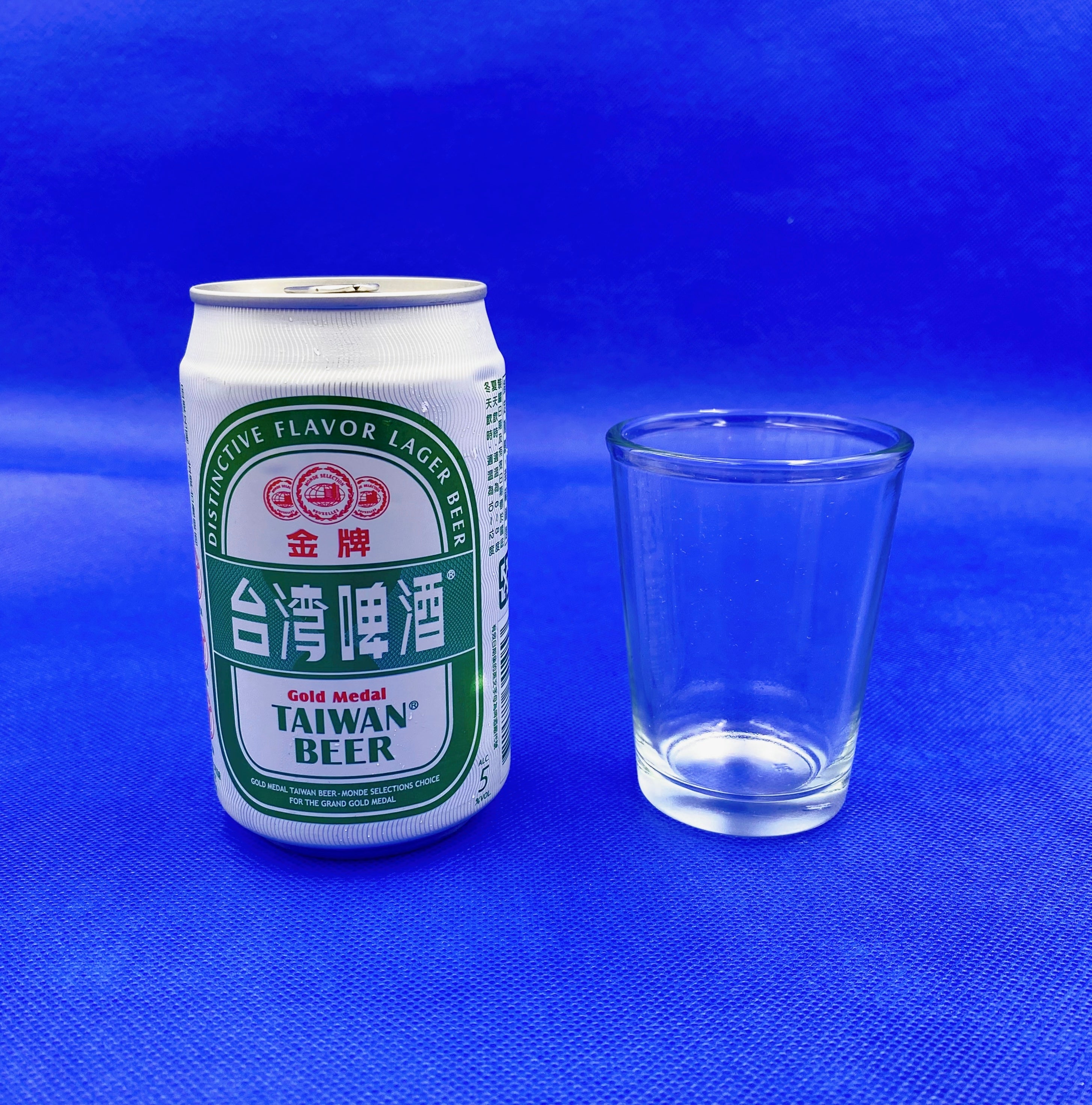 台湾製 無地 台湾ビールグラス｜透明 台灣啤酒杯 台式熱炒杯 143ml - 0