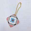 台湾マジョリカタイル柄 キーホルダー型 台湾交通系ICカード 瑞日芝蘭（ズイジージーラン）｜台灣花磚造型悠遊卡