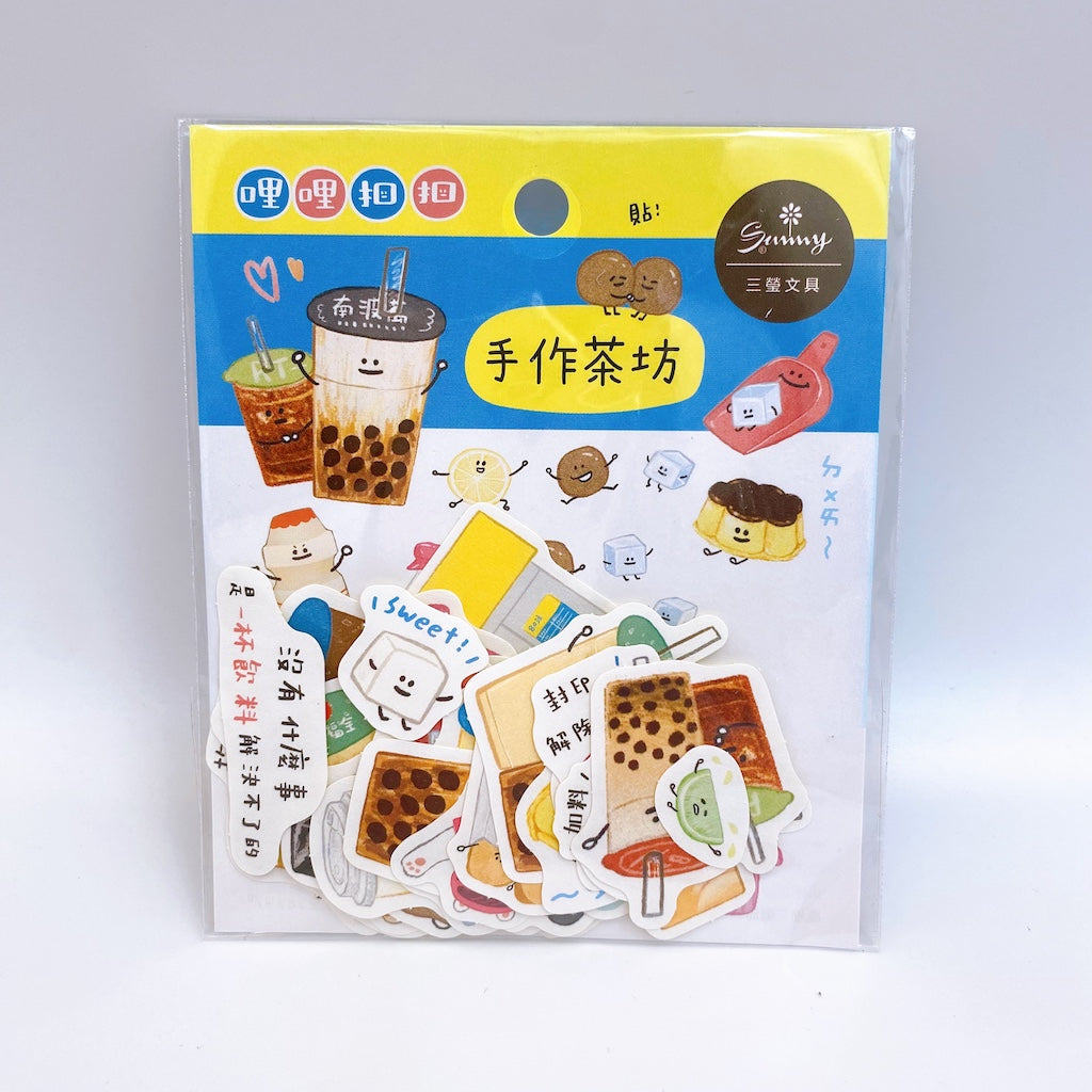 RIRIKOKO 台湾商店街テーマ ステッカーパック 30種類デザイン