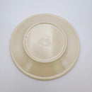 台湾レトロ メラミン製 小円皿 おいしい文字・なす柄｜台灣路邊攤用 美耐皿中式圓盤 美味・好吃平假名・茄子