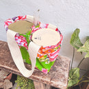 Hakka Rainy 客家花布 ドリンクバッグ（2杯用）｜花布雙杯飲料提袋｜台湾花布