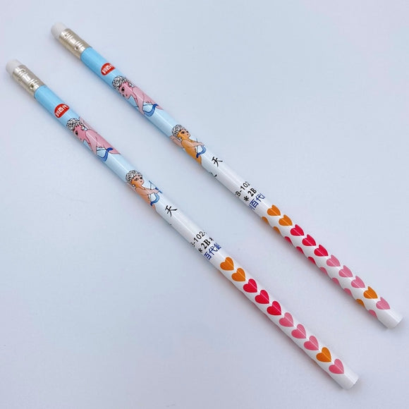 レトロ可愛い 台湾 利百代 天使印 香り付き鉛筆｜利百代小天使香水鉛筆｜硬度：2B