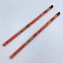 レトロ可愛い 台湾 利百代 台湾果物（ドラゴンフルーツ）柄鉛筆｜利百代 台灣水果 火龍果 鉛筆｜硬度：2B