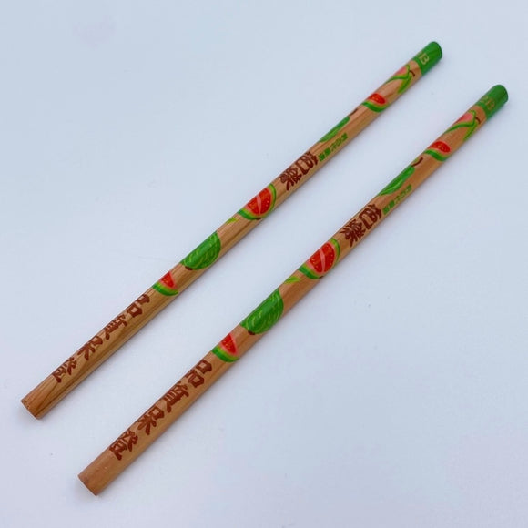 レトロ可愛い 台湾 利百代 台湾果物（グアバ）柄鉛筆｜利百代 台灣水果 芭樂 鉛筆｜硬度：2B