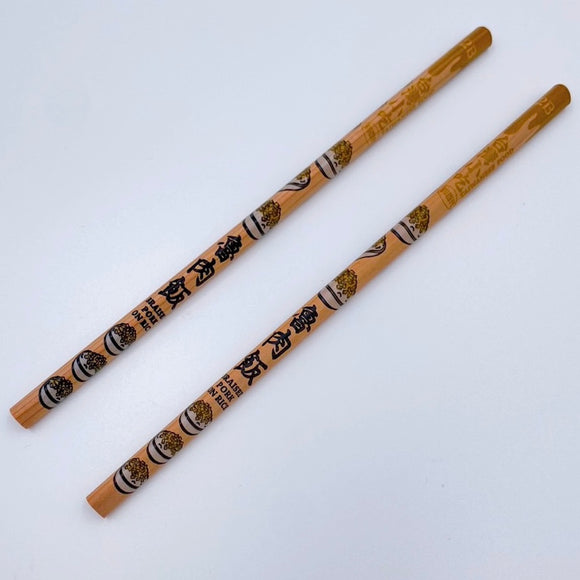 レトロ可愛い 台湾 利百代 台湾小吃（B級グルメ）魯肉飯柄鉛筆｜利百代 台灣小吃 魯肉飯 鉛筆｜硬度：2B