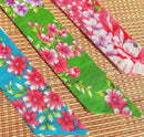 Hakka Rainy 客家花布 バッグスカーフ（ツイリースカーフ）｜多功能棉質絲巾（包包裝飾）｜台湾花布