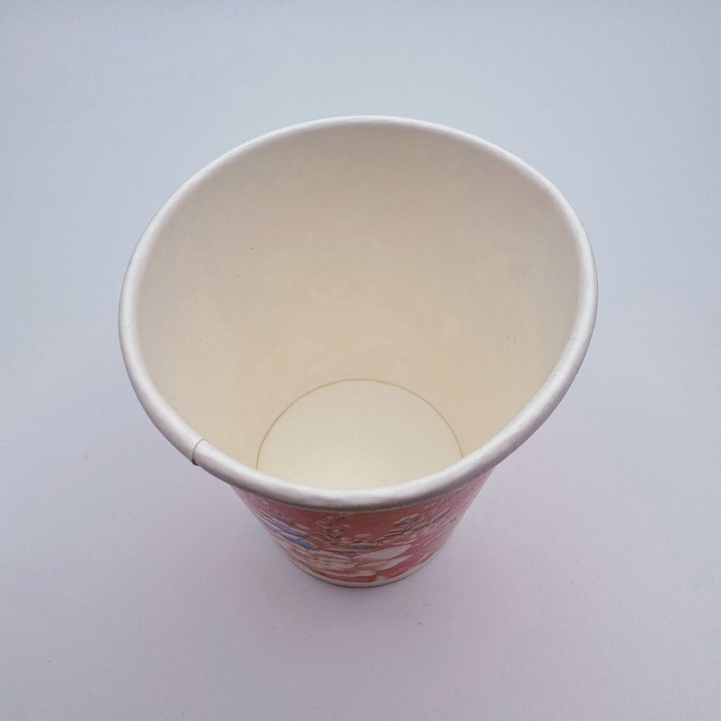 台湾 客家花布柄 紙コップ 10個入セット（台湾花布）｜台灣客家花布