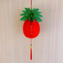 台湾吊るし飾り（パイナップル）ミニサイズ｜台灣開幕鳳梨彩球 迷你版