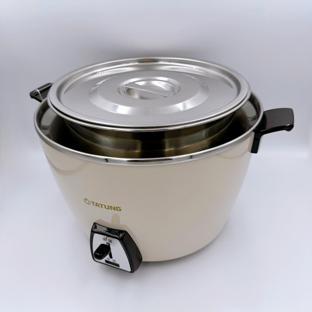 直火OK 多用途 蓋付き厚手電鍋内鍋セット 10人用・10合（Lサイズ