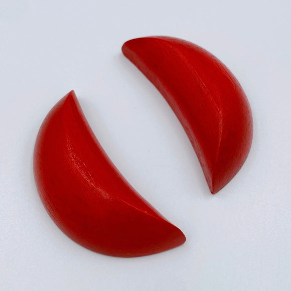 台湾ポエ占い用ポエ 筊杯（ジャオペイ）2枚ワンセット｜聖杯 1對