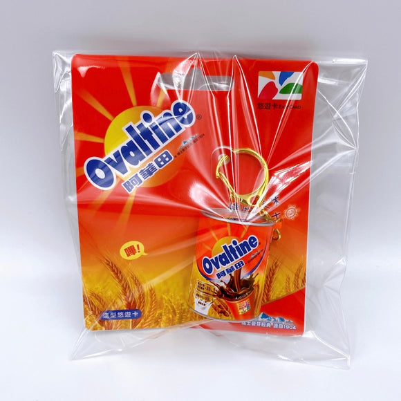 数量限定 レア台湾交通系ICカード 阿華田（オバルチン） 悠遊カード（ユーユーカード）｜阿華田罐裝造型悠遊卡