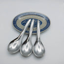 ステンレス製 金魚印 台湾レンゲ ストレート スリム（底なし）｜金魚牌 不銹鋼圓底台匙（台式湯匙）