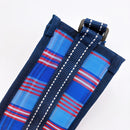 台湾製 漁師網 ナイロンドリンクバッグ（水筒カバー・水筒ホルダー・水筒入れ）手提げタイプ ブルーボーダー｜茄芷袋飲料袋 藍色線條款 手提式