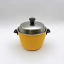 ミニクッカー 電鍋型蓋付き碗 電鍋ミニチュア ミニ電鍋｜黄