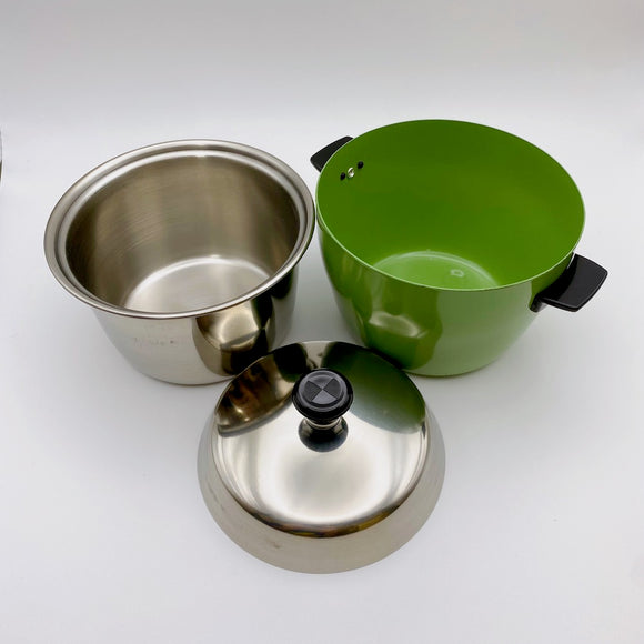 ミニクッカー 電鍋型蓋付き碗 電鍋ミニチュア ミニ電鍋｜緑